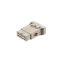 Han-Modular MegaBit Einsatz Crimpanschluss HMMB-008-FC 10A 50V разъем для тяжелых условий эксплуатации